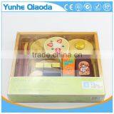 Fun Durable Wooden Food Set for Years of Play Wooden Breakfast Set Solid Wood Version thumbnail-3