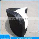 Hot Sale Home Garden Furniture Wicker Sofa Round Bed thumbnail-5