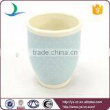 Elegant 3pcs Blue Ceramic Hotel Bathroom Amenity Sets thumbnail-2