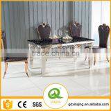 Marble Top Dining Table New Design Travertine Marble Dining Table TH398 thumbnail-1