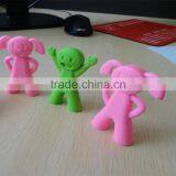 Melamine Chopsticks With Happy Girl Silicone Helper for Kids thumbnail-3