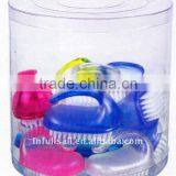 Transparent Plastic Nail Brush thumbnail-1