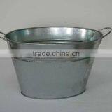 Rectangular Egg-shaped Pot Home &Garden Enamel Gardening Ice Basin thumbnail-1