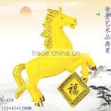 New design 24k Gold Plated horse decoration