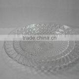 Hot Selling Diamong Glass Dish for Dining Set thumbnail-1