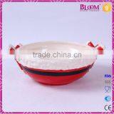 Big Christmas Gift Decoration Ceramic Soup Bowl thumbnail-3