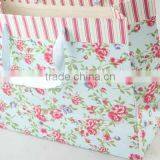 Flower Design Foldable Gift Bag With Bowknot/ Shopping Bag thumbnail-6