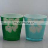 Colored Candles Promotion Glasses,glass Candles Jar,color Tea Cup Holder thumbnail-4
