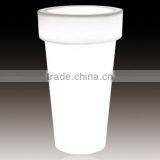 38'' High Waterproof PE Material Rotational Moulding Solar Powered Plant Pots LED Pot / LED Illuminated Flowerpot/ LED Vase