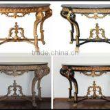 Antique Gold Console Table From China thumbnail-3