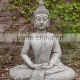 China Factory Wholesale Stone Carvings and Sculptures Hand Carved Natural Marble Buddha Statues thumbnail-5