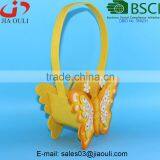 BSCI Audit Factory Hot Design Non-woven Fabric Easter Butterfly Basket thumbnail-2