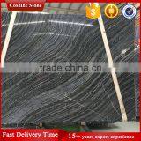 Black Wooden Vein Marble, China Polished Tree Black Marble thumbnail-3