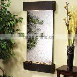 Contemporary Stainless Steel Wall Fountains Indoor Wall Waterfall Fountain Salon Ideas Interior Decoration thumbnail-1