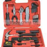 LB-149 46pc Hand Tool Set Tool Kit in Red Plastic Case