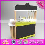 2016 New Design Home Play Wooden Play Kitchens for Toddlers W10C249 thumbnail-5