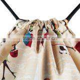 Hot Sales New Recycle Nylon Drawstring Bags With Reflective Corners thumbnail-5