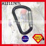 Quicklock Mountain Climbing 25KN Aluminum Carabiner With Twist Lock thumbnail-1