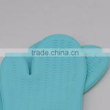 Hot Sale Colorful Kitchen Waterproof Silicone Oven Mitt thumbnail-5