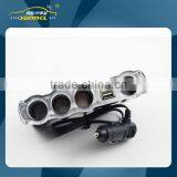 2015 Double USB Car Cigarette Lighter Adapter 4 Socket With CE Certification for IPhone , Tablet , Samsung thumbnail-1