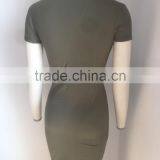 2017 Women Korean Dresses Lady Dress t Shirt Dress thumbnail-2