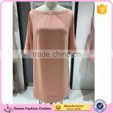 Free Sample New Stocks Women Casual One Piece Dress