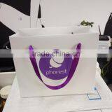 Cheap Gift Paper Bags With Ribbon Handles thumbnail-2