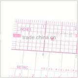 Kearing Pattern Grading Garment Ruler With Protractor Inch / Metric Plastic Rulers#B-95 thumbnail-6