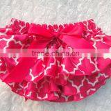 Cheap Four Leaf Clover Nice Underwear WholeSale Baby Organic Kids Underwear Ruffle Bloomers thumbnail-1