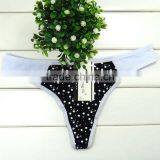Wholesale Printing Dotted t Back Panties Cotton Panties Women Thong Ladies Underwear thumbnail-5