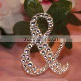 3D Glitter Crystal Stone Letters Laptop Stickers thumbnail-1