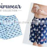 Baby Boy Cute Swimwear Red Beach Trunk Brief Swimwear for Kids Leisure Pants thumbnail-3