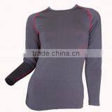 OEM Ladies 100% Merino Wool O-Neck Thermal Sports Yoga, Gym Wear Pullover, Sweatshirt, Size Plus thumbnail-1