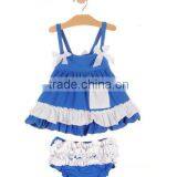 Baby Product Royal Swing Top / Bloomer 2pc Set Bloomers Set Perfect Head To Toe Look Cute Cotton Baby Clothes Toddler Swing Set thumbnail-1