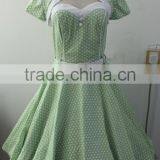 Plus Size 50s Retro Pinup Rockabilly Housewife Swing Dresses by China Clothing Manufacturer Ladies Rockabilly thumbnail-1