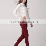 Fashionable Cheap Casual Tight Ladies Stretch Pants thumbnail-3