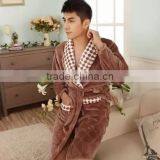 2015 Wholesale Mink Cashmere Men Robe thumbnail-2