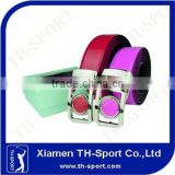 Colorful Custom fabric golf belts