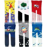 Wholesale New Kids PP Pants Cute Cartoon Printed Baby Knitted Leggings For Children Pants SC40822-31 thumbnail-1