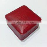 Red Leather Watch Box Jewelry Packing