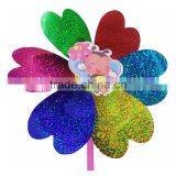 Hot Sale Plastic Pinwheel Garden Decoration Windmill Kids Toy Windmill thumbnail-3