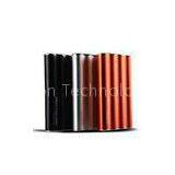 High Power 10600mAh 12v Portable Power Bank For Mobile Devices , Black / Silver / Red