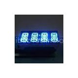 Ultra Blue Anode 0.54 inch 4 Digit 14 Segment Alphanumeric LED Display for STB Car Radio