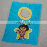 cotton velvet printing children bib