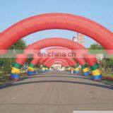 Cheap Outdoor Inflatable Rainbow Arch Inflatable Advertising Arch for Sale