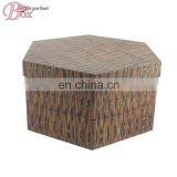 The Most Popular Hexagonal Retro Woven Bamboo Decorative Pattern Storage Box thumbnail-3
