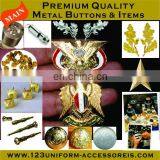 Badge Insignia, Metal Badge, Medal, Brass Buttons in premium quality