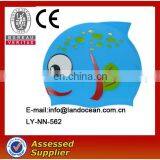 Fish Shape Silicone Swimming Cap for Kids