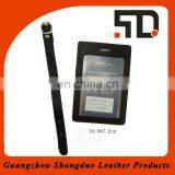 Factory Wholesale Leather Luggage Tag With Changeable Strap thumbnail-1