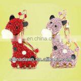 Jewelled Giraffe Keychain 3D Animals Keychain CD-KD028 thumbnail-1